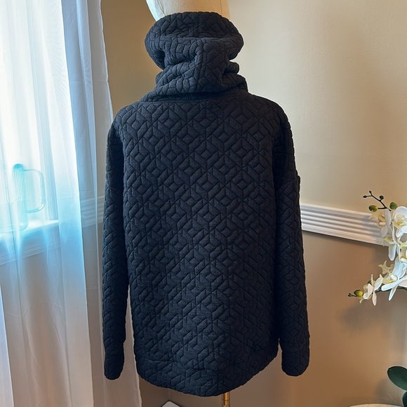 Gap funnel neck quilted sweatshirt (read description) - Picture 5 of 8